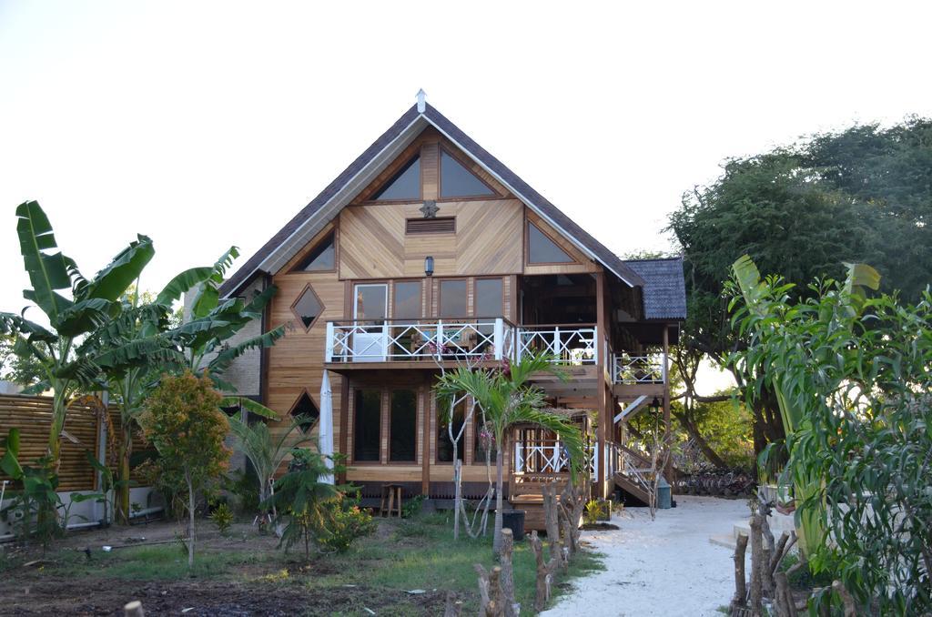Serene Beach Villa Gili Trawangan Exteriör bild