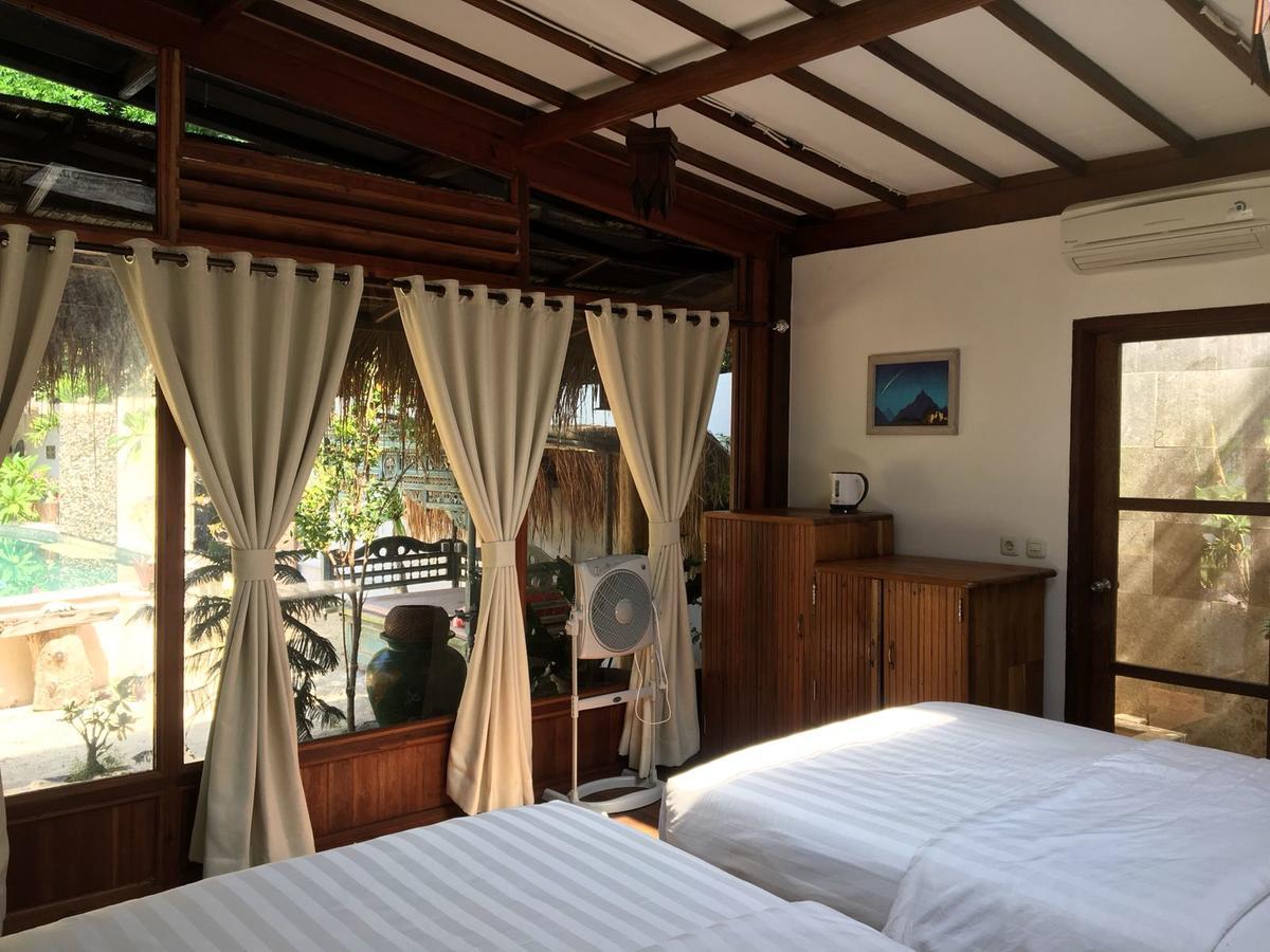 Serene Beach Villa Gili Trawangan Exteriör bild