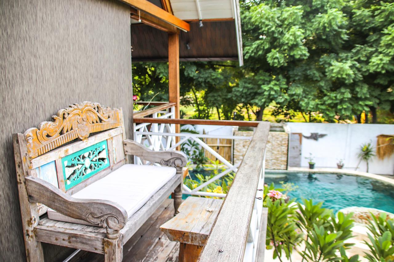 Serene Beach Villa Gili Trawangan Exteriör bild